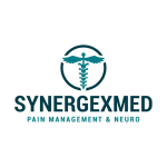 Synergex Med Logo, Multi-Specialty Telemedicine Provider Supporting Law Firms with Personal Injury Care Across Multiple Locations.